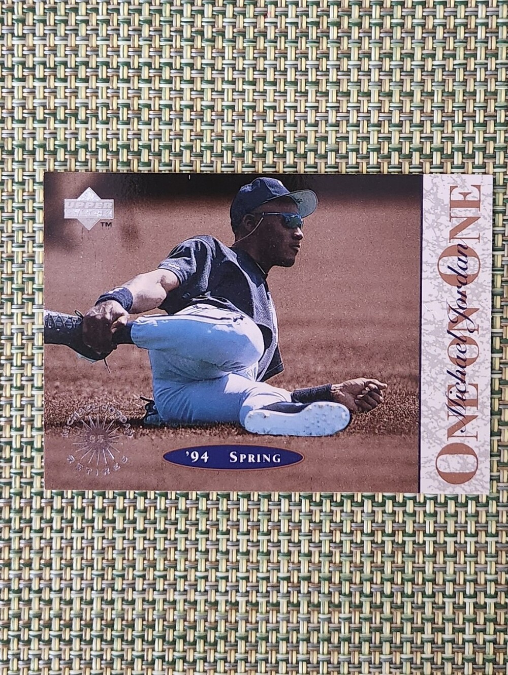 Michael Jordan Baseball Trading Card